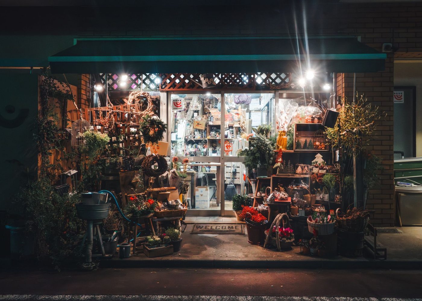 Fachada del local de Floristería De Muestra en Chía
